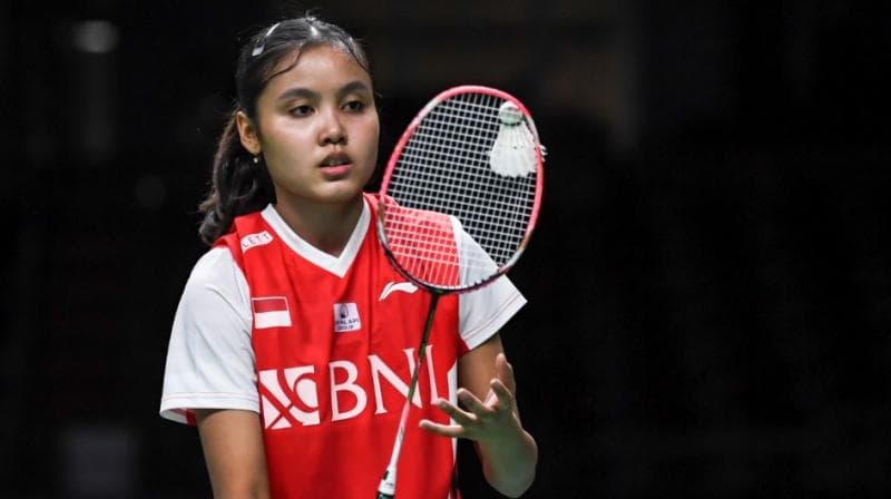 Bilqis Prasista adalah putri dari legenda bulu tangkis Tanah Air Joko Supriyanto dan Zelin Resiana. (Antara/M Risyal Hidayat)