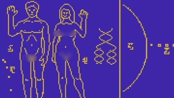 NASA mengirim foto manusia telanjang ke luar angkasa. (Thetimes.co.uk/NASA)