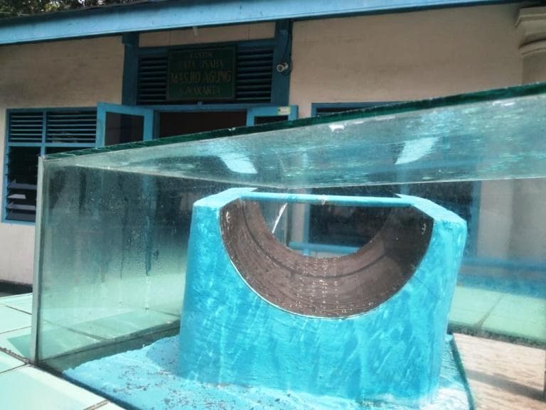 Jam Matahari di Masjid Agung Solo, Gimana Cara Kerjanya?