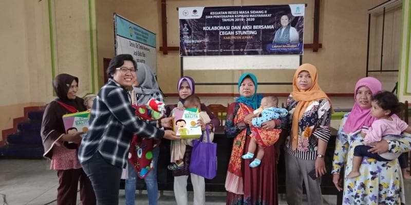 Kolaborasi dan Aksi Cegah Stunting  Bersama Lestari Moerdijat