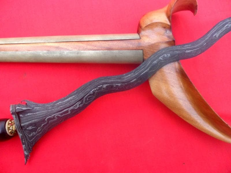 Keris Kiai Cerubuk, salah satu puska Sunan Kalijaga. (Dewailmu.id)