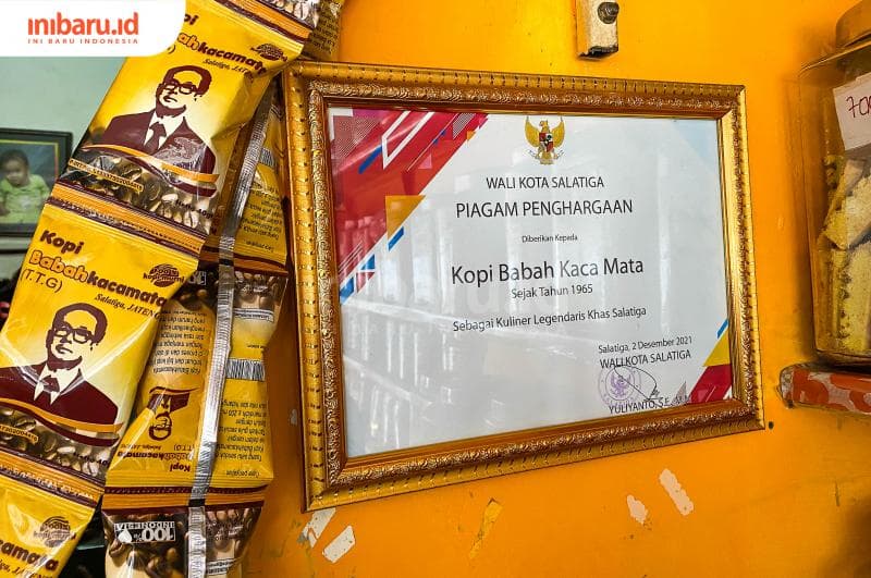 Kopi Babah Kacamata didapuk sebagai salah satu warisan kuliner legendaris Salatiga. (Inibaru.id/ Kharisma Ghana Tawakal)