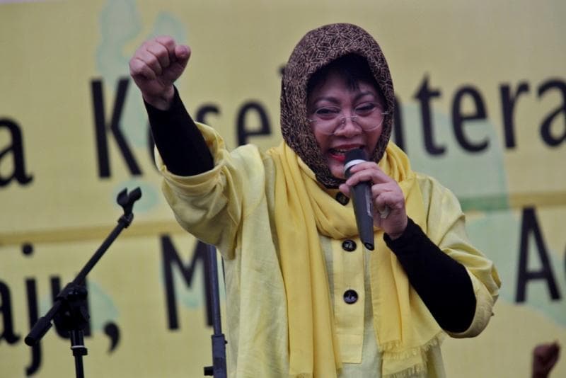Putri Presiden Soeharto dikenal dengan sapaan Mbak Tutut hingga sekarang. (Medcom/Antara/Noveradika)