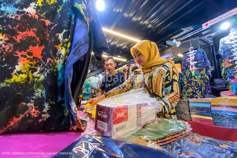 Lapak Soni&nbsp;Ferdianto di Teras Malioboro.