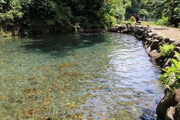 Kejernihan air di Umbul Kroman. (Solopos/Taufik Sidik Prakoso)