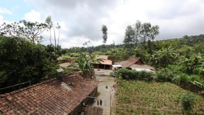 Mitos tujuh rumah di Dusun Sibimo, Batang. (Tribunjogja/HamimThohari)