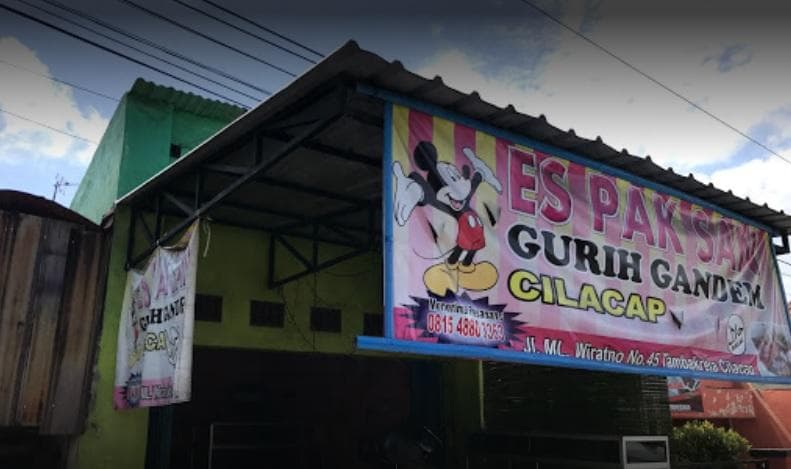 Warung Es Pak San di Cilacap. (Google/Novia Putri)