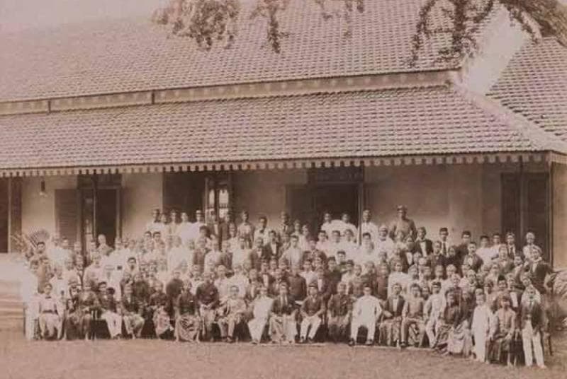 Perkumpulan orang-orang dari Boedi Utomo. (Republika)