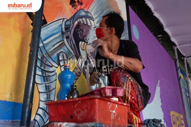 Mural sebagai bentuk perlawanan. (Inibaru.id/ Audrian F)<br>
