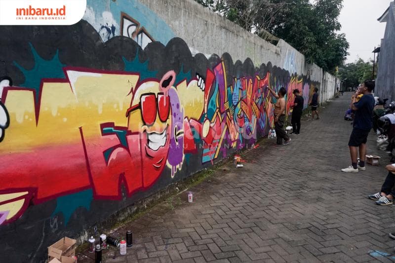 Graffiti Day yang dilaksanakan di Kota Semarang. (Inibaru.id/ Audrian F)<br>