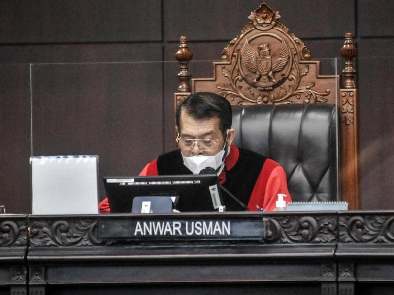 Mahkamah Konstitusi (MK) menolak uji materi legalisasi ganja medis di Indonesia. (Merdeka/Iqbal S Nugroho)