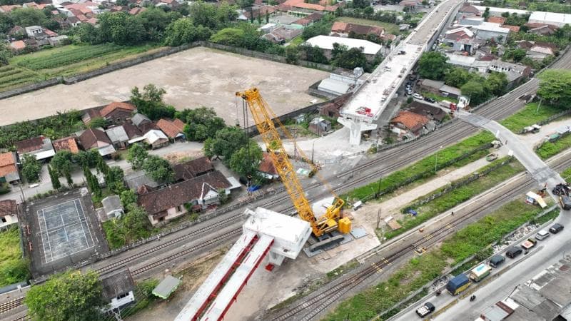 Pengerjaan Fly Over Ganefo Capai 79 Persen, Masyarakat Diminta Sabar