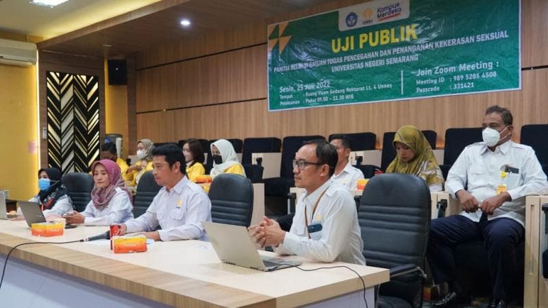 Universitas Negeri Semarang menggelar seleksi panitia Satgas untuk pencegahan dan penanganan kekerasan seksual. (Unnes)