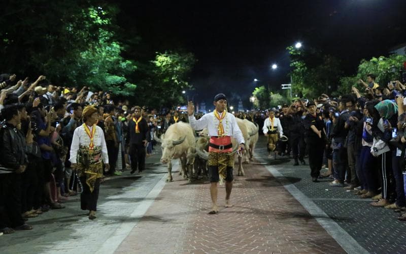 Kirab malam 1 Sura diprediksi akan menyedot perhatian warga lebih besar dari tahun-tahun sebelumnya. (Pariwisatasolo.surakarta)