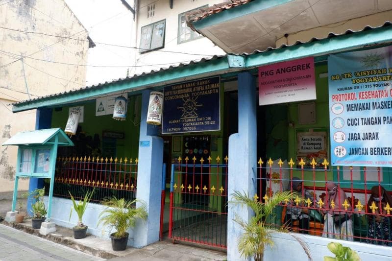 Bangunan TK ABA Kauman jadi cagar budaya karena punya nilai sejarah tinggi. (Kumparan/Arfiansyah Panji Purnandaru)