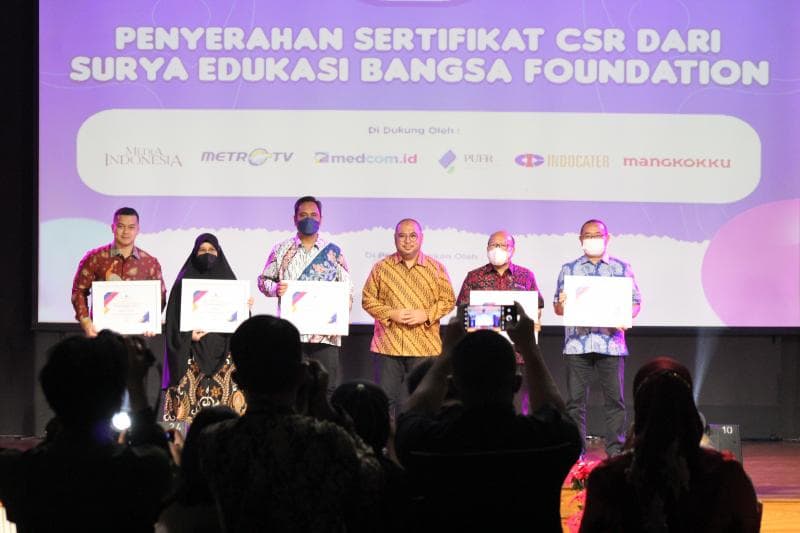 Tahun ini, 150 anak memperoleh bantuan living cost dari program OSC Medcom. (Medcom.id)