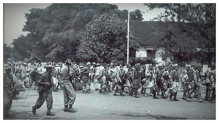 Suasana Semarang pada masa perang kemerdekaan. (Boombastis)