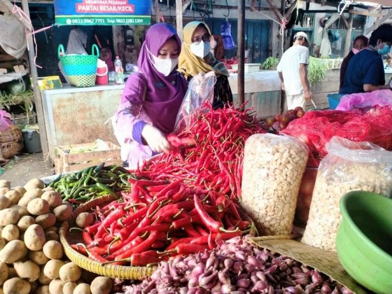 Ilustrasi: Kota Tegal mencatatkan deflasi tertinggi di Jateng, yakni sebesar -0,64 persen. (Dinas Ketahanan Pangan Jateng)