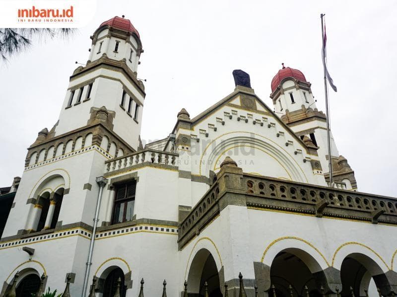 Lawang Sewu telah ditutup dan belum ditentukan sampai kapan. (Inibaru.id/ Audrian F)&nbsp;