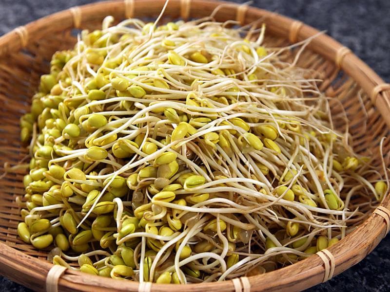 Kecambah kedelai menjadi salah satu bahan utama SSB. (Arafuru)