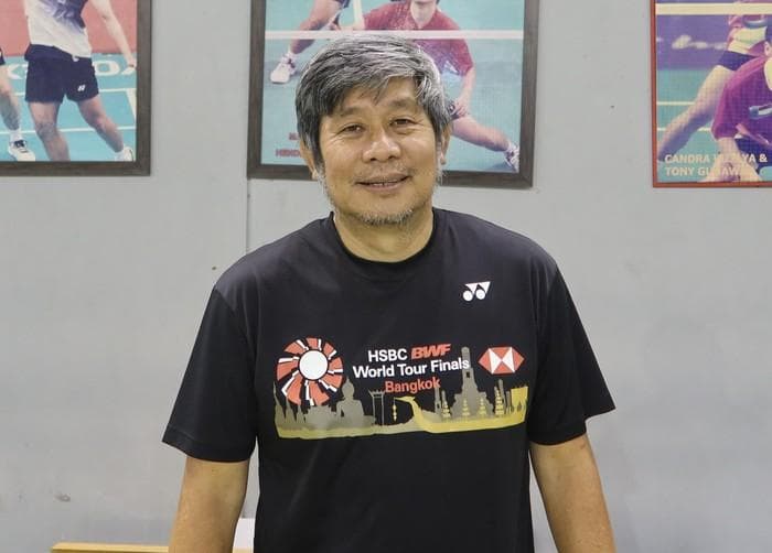 Herry IP, pelatih kepala berjuluk 'Naga Api'. (PBSI via Detik)