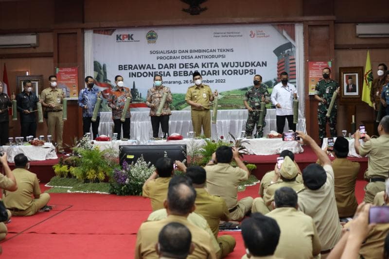 KPK Gelar Edukasi Pencegahan Korupsi untuk Kepala Desa di Jateng