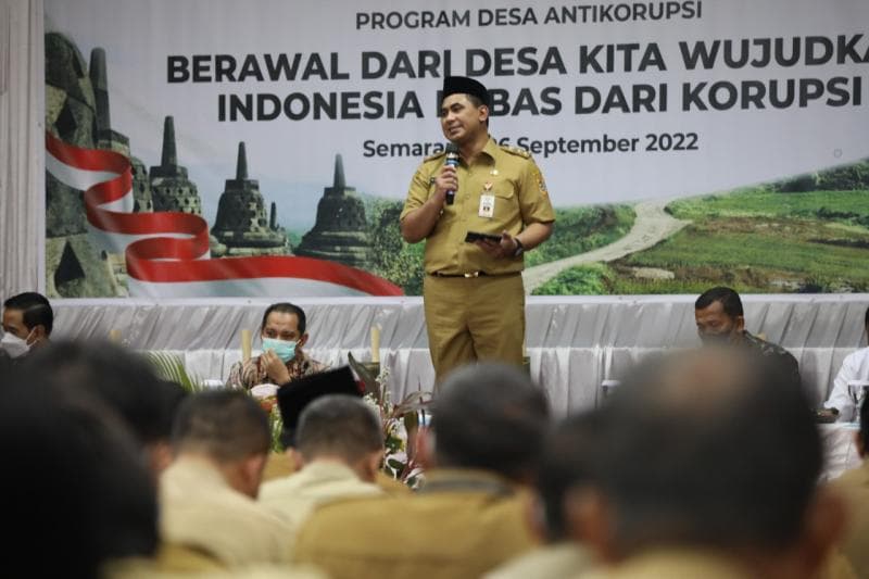 Menurut Wagub Jateng Taj Yasin Maimoen, salah satu hal yang memiliki potensi besar untuk dikorupsi adalah dana desa. (Jatengprov)