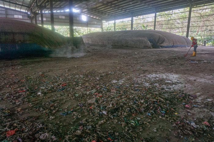 Ilustrasi: Refuse Derived Fuel (RDF) merupakan upaya pengelolaan sampah berkelanjutan yang mampu mengubah sampah menjadi energi alternatif terbarukan dan dapat mengurangi emisi CO2. (MI/Lilik Darmawan)