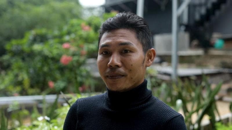 Suhendra alias 'Ayah Sejuta Anak' kini sedang diperiksa polisi atas dugaan perdagangan anak dan pemalsuan dokumen. (Detik/Faisal)