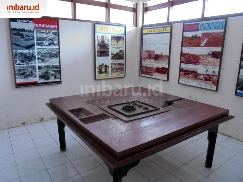 Ruang informasi Candi Sambisari. (Inibaru.id/ Isma Swastiningrum)