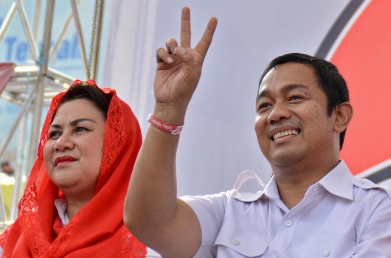 Jabatan Hendi sebagai Walikota Semarang akan digantikan oleh&nbsp;Hevearita Gunaryanti Rahayu.&nbsp; (Antara/R. Rekotomo)