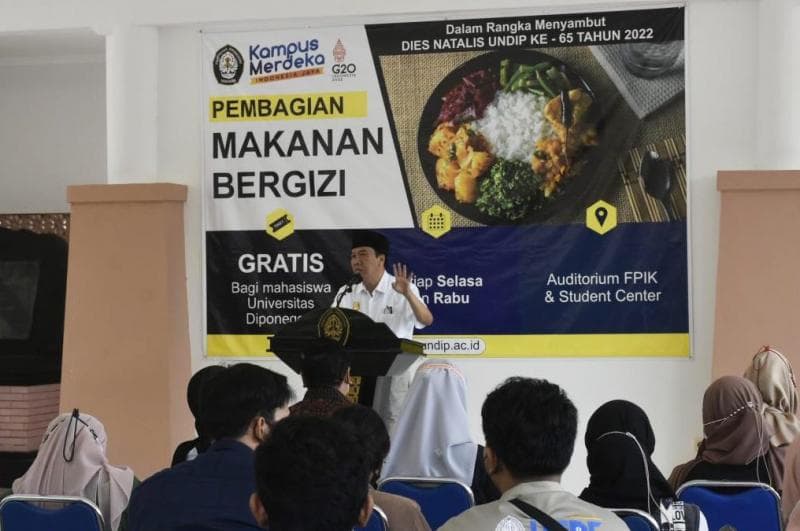 Menu makanan selalu dikoordinasi dengan U-Food dan&nbsp;memperhatikan betul kandungan nutrisinya. (Undip.ac.id)