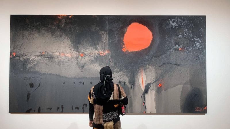 Tips Mudah 'Membaca' Lukisan ala Pelukis Semarang Kokoh Nugroho