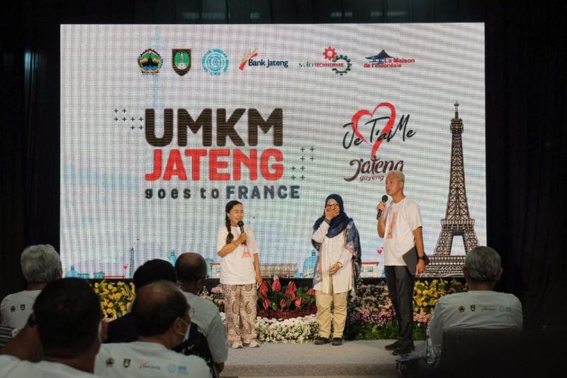 Menurut Gubernur Ganjar Bank Jateng siap membantu UMKM dengan berbagai macam skema kredit yang telah ada.(Jatengprov)