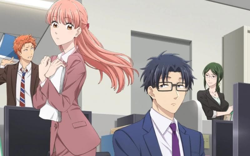 Anime josei; Wotakoi: Love is Hard for Otaku. (Fandom)