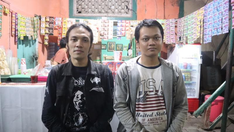 Johanes Handjono dan Ian Pramana, dua anggota Majelis Untuk Improvisasi. (Inibaru.id/ Gregorius Manurung)