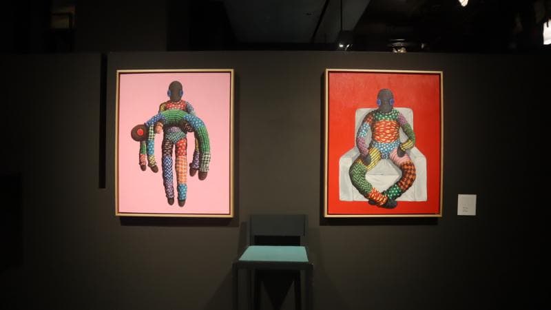 Terdapat 13 karya dalam pameran "<i>Repeat</i>" di Artotel Gajahmada, Semarang. (Inibaru.id/ Gregorius Manurung)