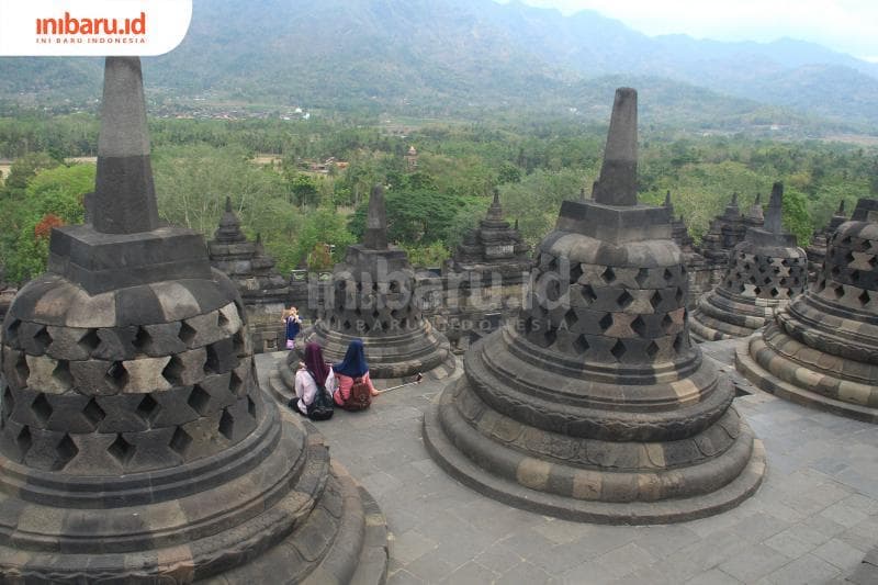Candi Borobudur memiliki potensi bencana alam seperti gempa. (Inibaru.id/ Triawanda Tirta Aditya)
