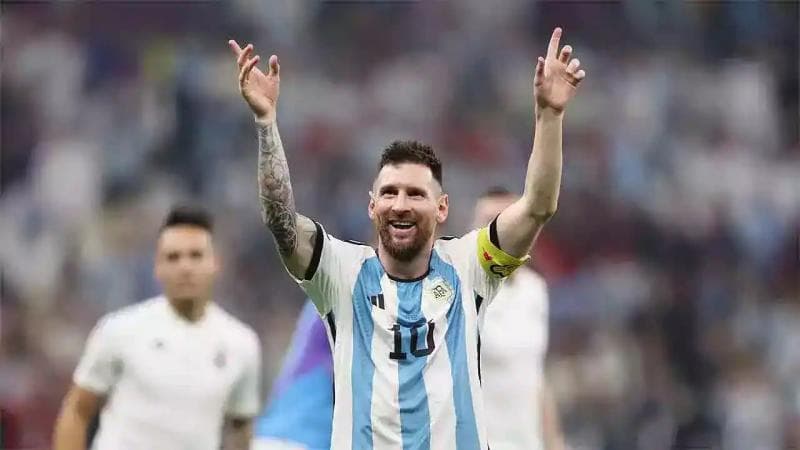 Lionel Messi membawa Argentina juara Piala Dunia Qatar 2022.&nbsp;(Getty Images/ Clive Brunskill)