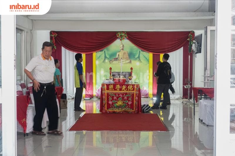 Rumah duka Tiong Hwa Ie Wan sering memakai jasa Sri dan Indah. (Inibaru.id/ Audrian F)<br>