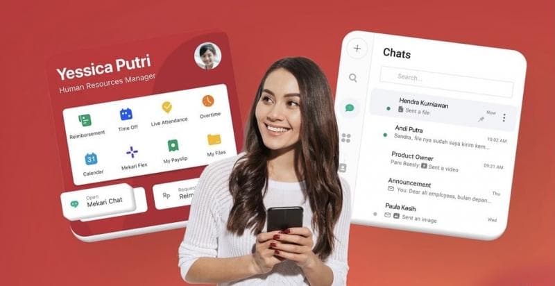 Dengan adanya pengembangan sistem aplikasi HRD yang berbasiskan web semakin mempermudah pengelolaan administrasi personalia di perusahaan. (Twitter @talentaco)