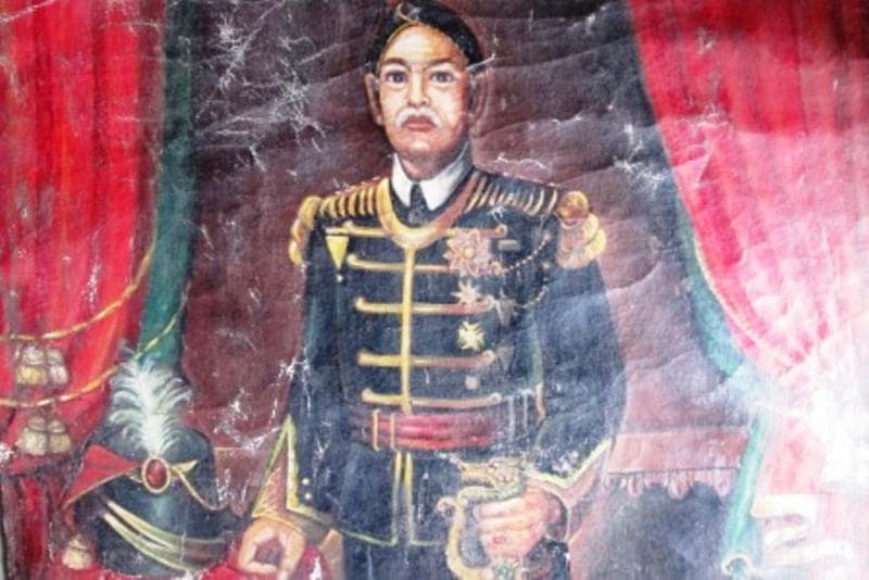 Lukisan Paku Buwono IV karya Raden Saleh. (Kraton Solo Blog)