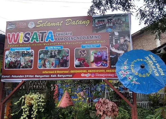 Kampoeng Nopia Mino menjadi salah satu wisata edukasi di Banyumas. (SMBanyumas/Fahma Ardiana)