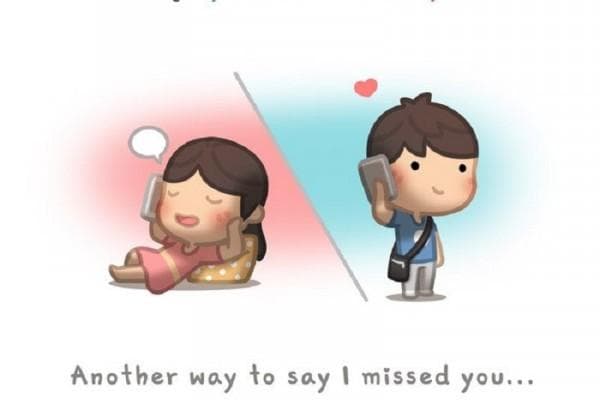 Komunikasi pengobat rindu. (Hj-story.com)