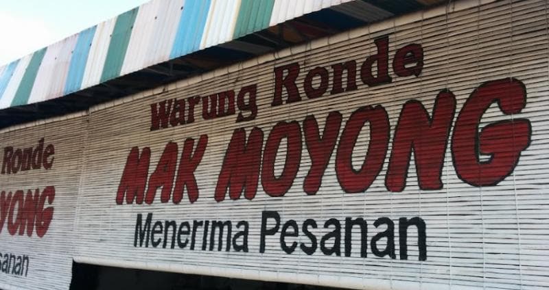 Warung Mak Moyong. (Google Street View)