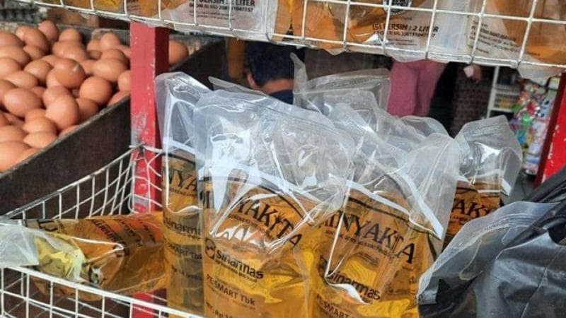 Setelah langka, kini muncul pemalsuan Minyakita di pasar dan warung-warung. (Antara)