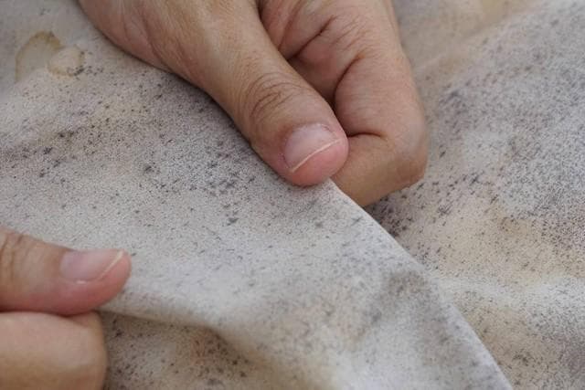 Jamur pada baju terkadang susah hilang. (Sooracet Kheawhom/Shutterstock via Kumparan)