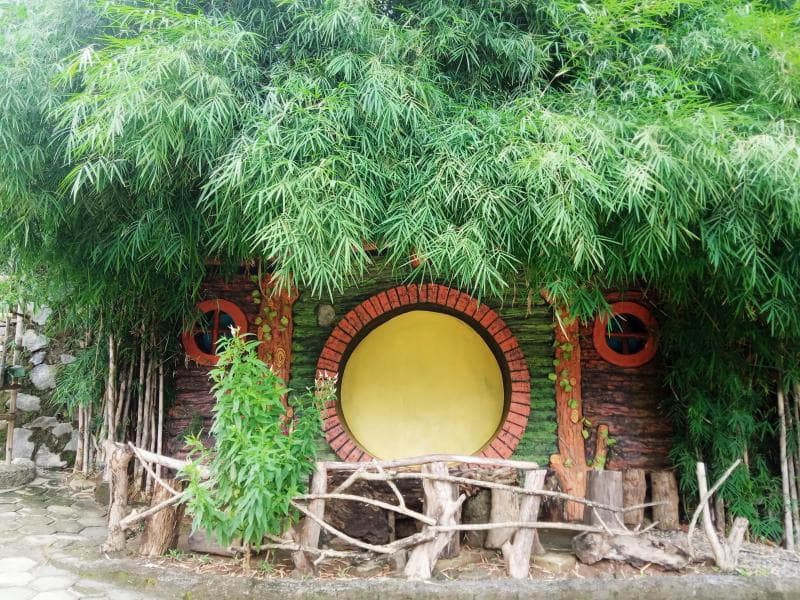 Replika Hobbiton.&nbsp;(Inibaru.id/ Rafida Azzundhani)