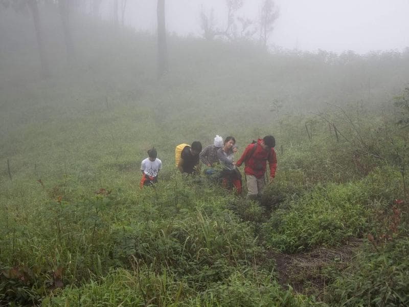 Sebelum mendaki gunung, kuasai dulu medan dan jalurnya. (Natasawan)