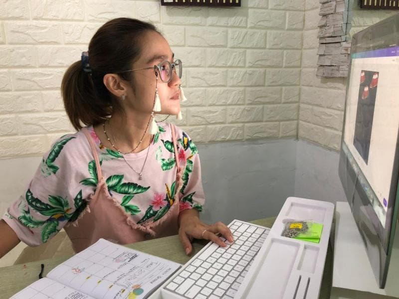 Defria Kirana, salah seorang perempuan inspiratif penggerak industri kreatif Tanah Air. (Media Indonesia)